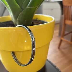 🌼🌼🌼🌼Gray Rhinestone Bracelet  with Crystal Accents